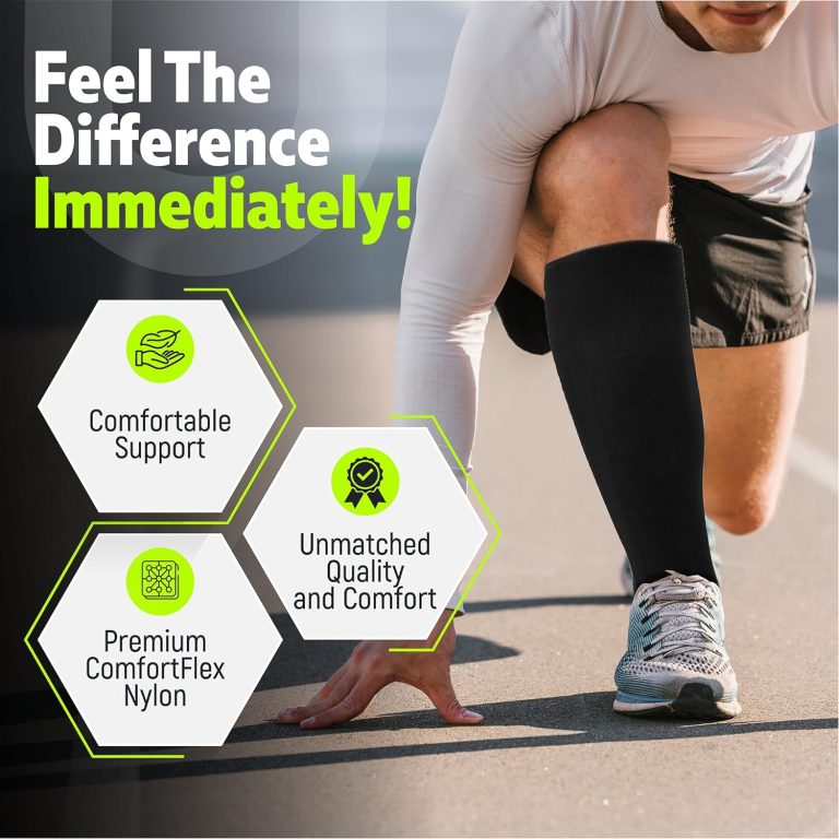 Socks for Men & Women (20-30mmHg) Running, Athletic, Travel